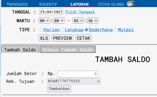 deposit ppob